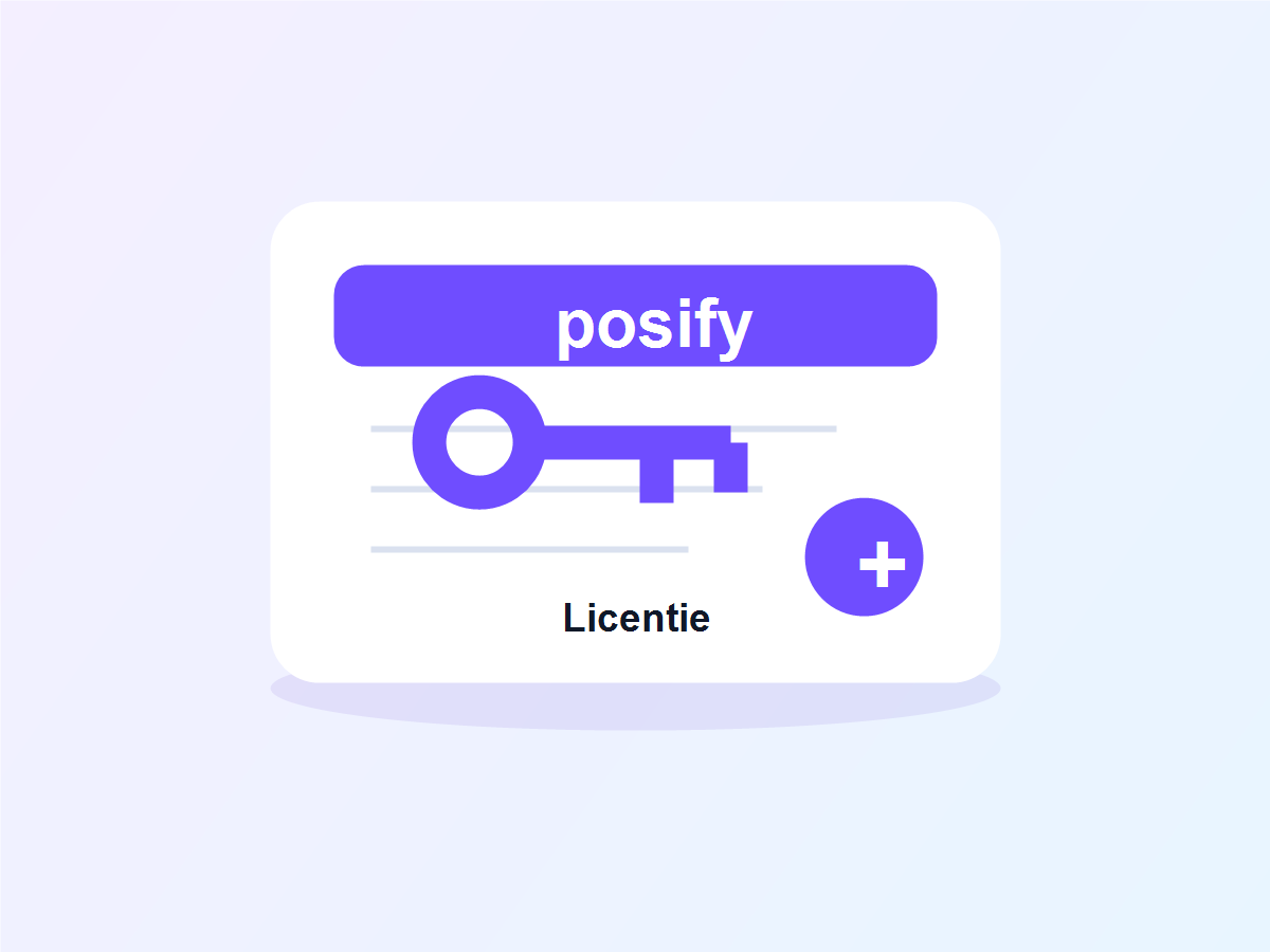 POSIFY Software extra licentie
